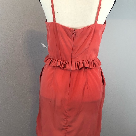 XXI Women’s orange short mini dress size medium - Picture 8 of 10